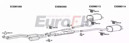 Система выпуска ОГ EuroFlo BM72828 2004B